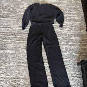 Lululemon Set Softstreme Cropped Crew and Softstreme High Rise Pant